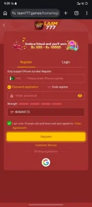 laam777 game registration