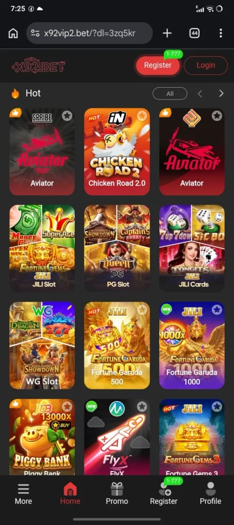 x92bet game